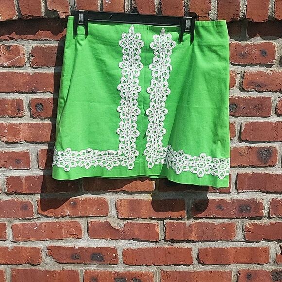 Lily Pulitzer  apple green skirt - Picture 1 of 7